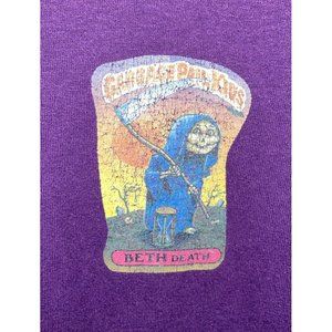 Cabbage Patch Kids Beth Death Purple Vintage Transfer Iron On T-Shirt Tee Size S